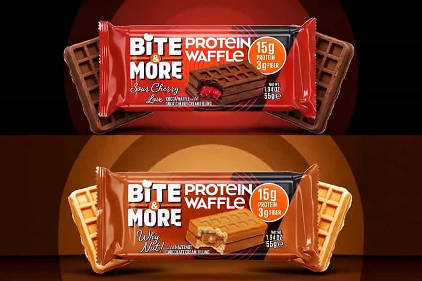 Bite And More Protein Waffle