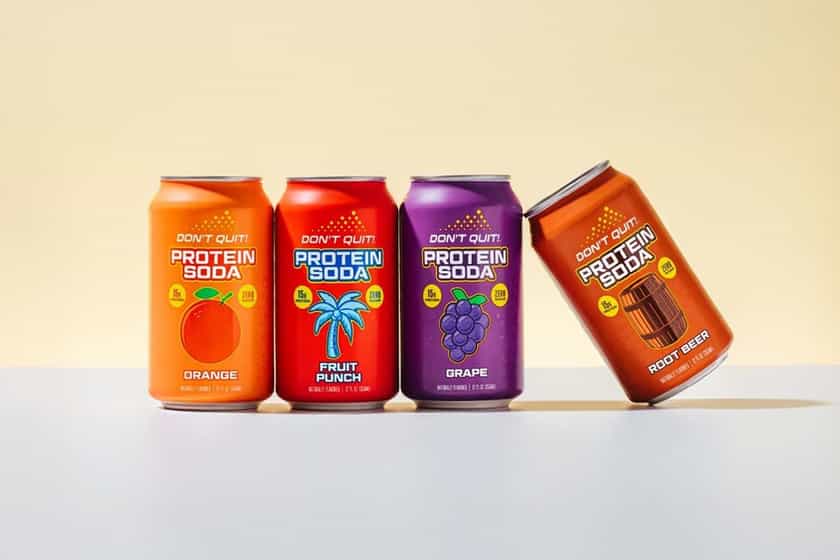 Dont Quit Protein Soda Details