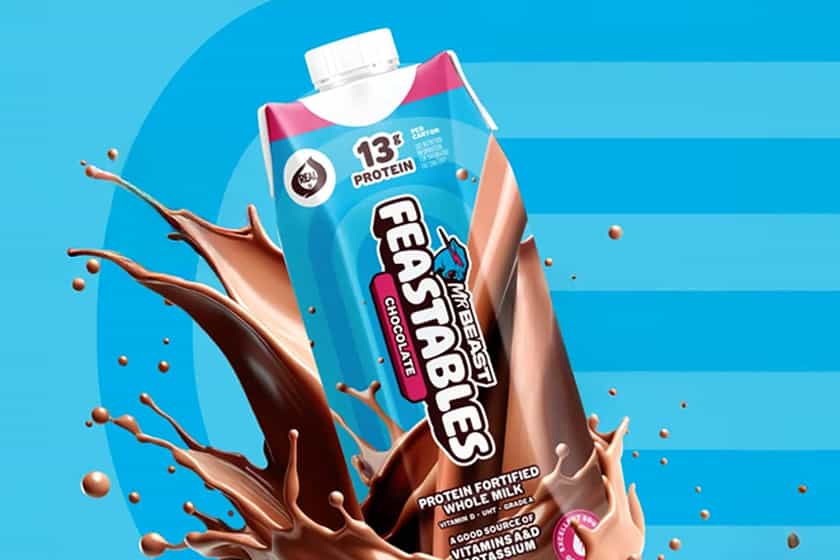 Feastables Protein Milk