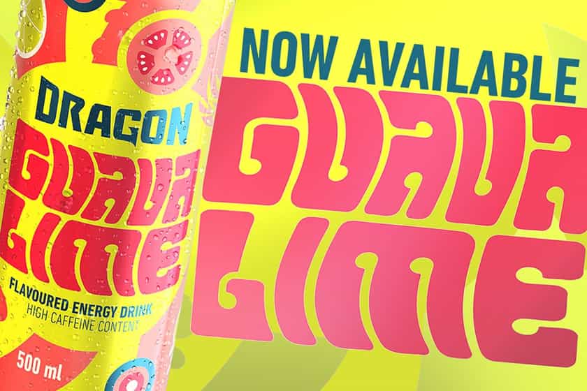 Guava Lime Dragon Energy Drink
