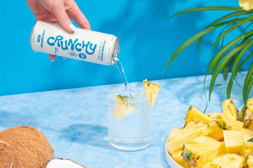 Pineapple Coconut Crunchy Energy Drink