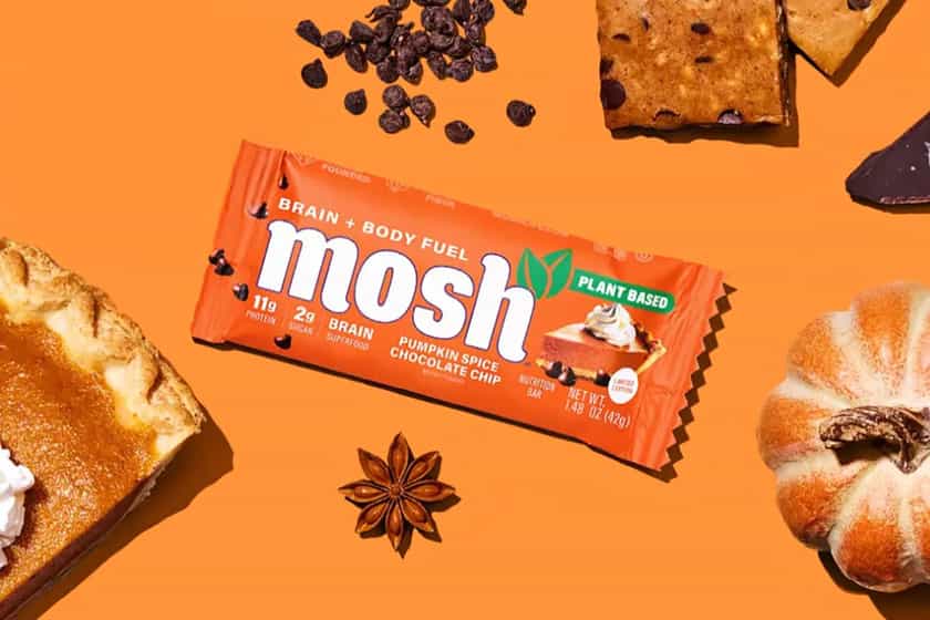 Pumpkin Spice Chocolate Chip Mosh Bar
