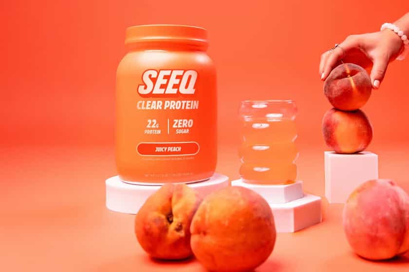 Seeq Brings Back Juicy Peach Clear Protein