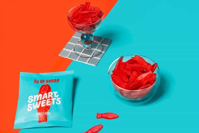 Smartsweets Mini Sweet Fish And Sourmelon Bites