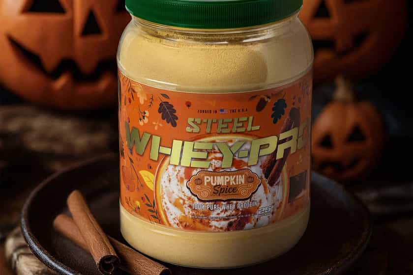 Steel Brings Back Pumpkin Spice Protein Powders