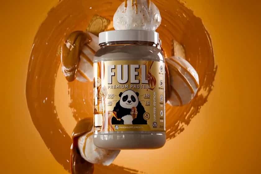 Caramel Ice Cream Crunch Panda Fuel Protein