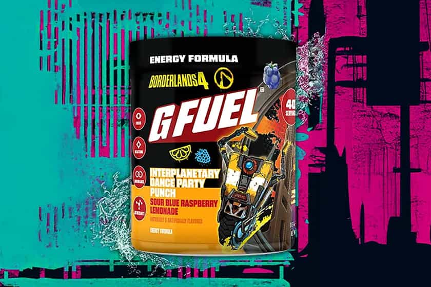 G Fuel X Borderlands 4 Interplanetary Dance Part Punch