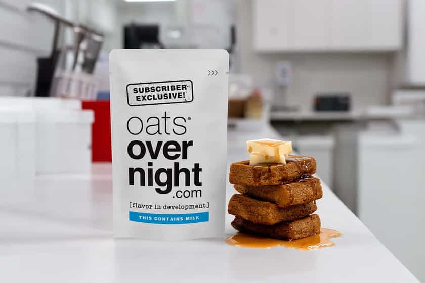 Homestyle Waffles Oats Overnight