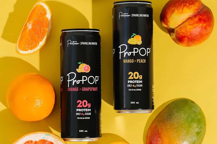 Introducing Propop Protein Soda