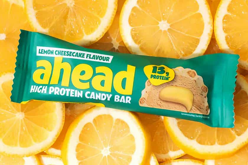 Lemon Cheesecake Ahead High Protein Candy Bar