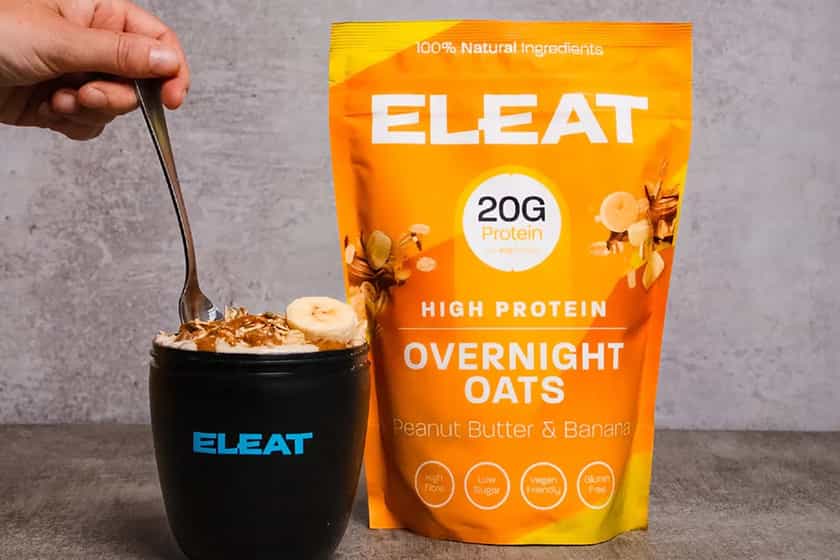Peanut Butter Banana Eleat Overnight Oats