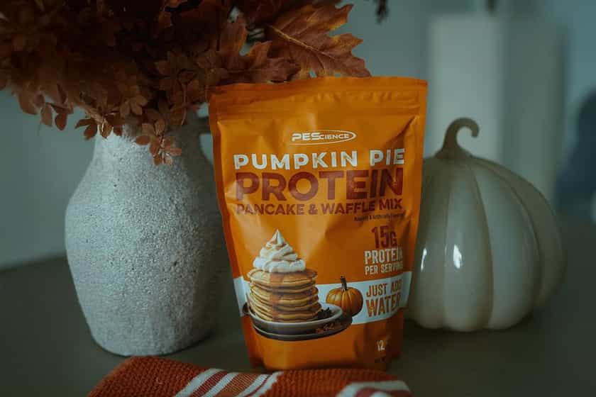 Pescience Pumpkin Pie Protein Pancakes