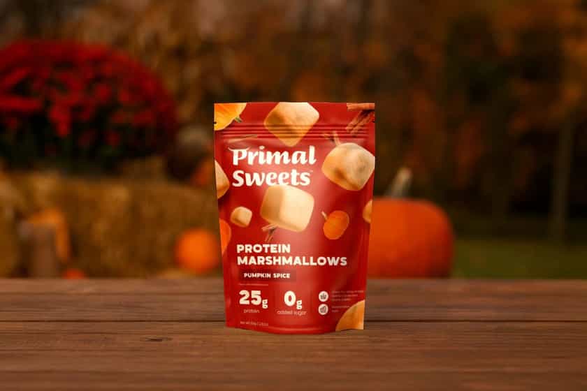 Primal Sweets Pumpkin Spice Protein Marshmallows