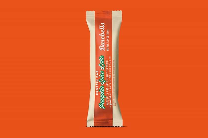 Pumpkin Spice Latte Barebells Protein Bar
