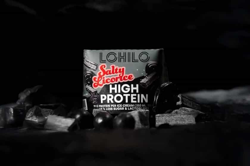 Salty Licorice Lohilo Protein Ice Cream