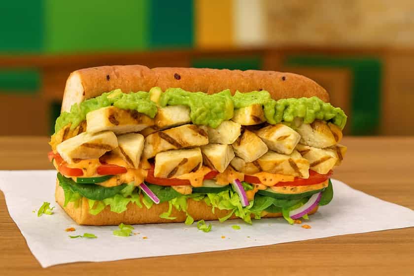Subway 2025 Fit Fresh Menu