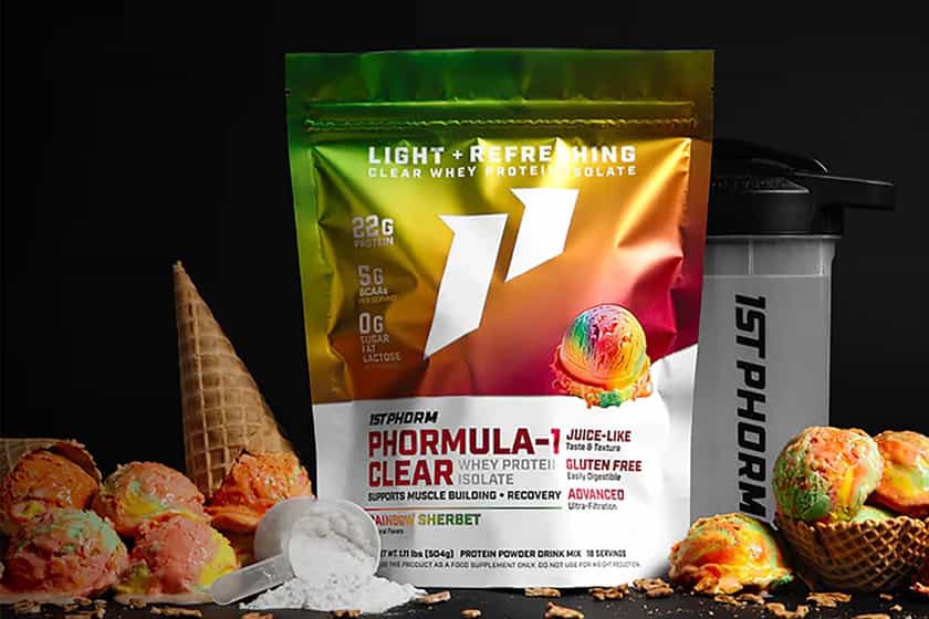 1st Phorm Rainbow Sherbet Phormula 1 Clear