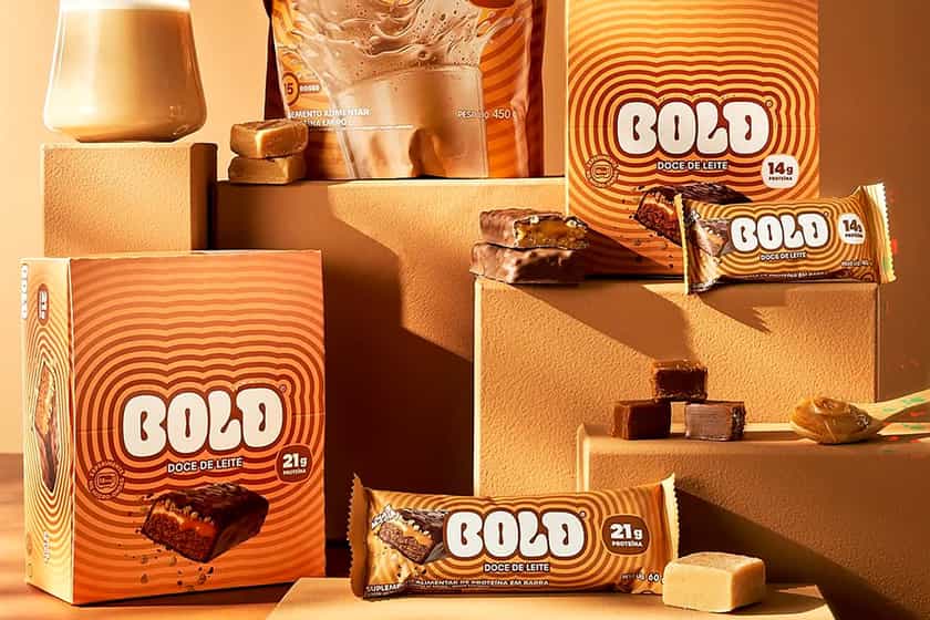Bold Whey Protein And Protein Bar Doce De Leite