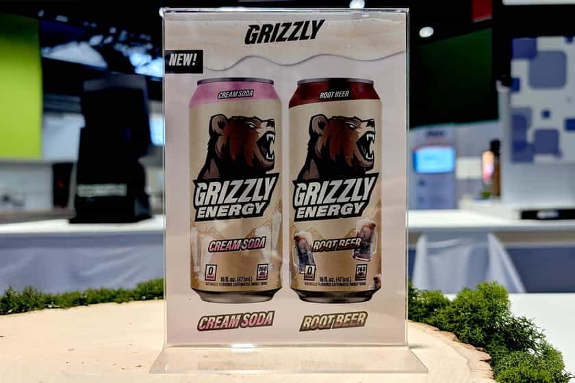 Cream Soda Grizzly Energy Drink