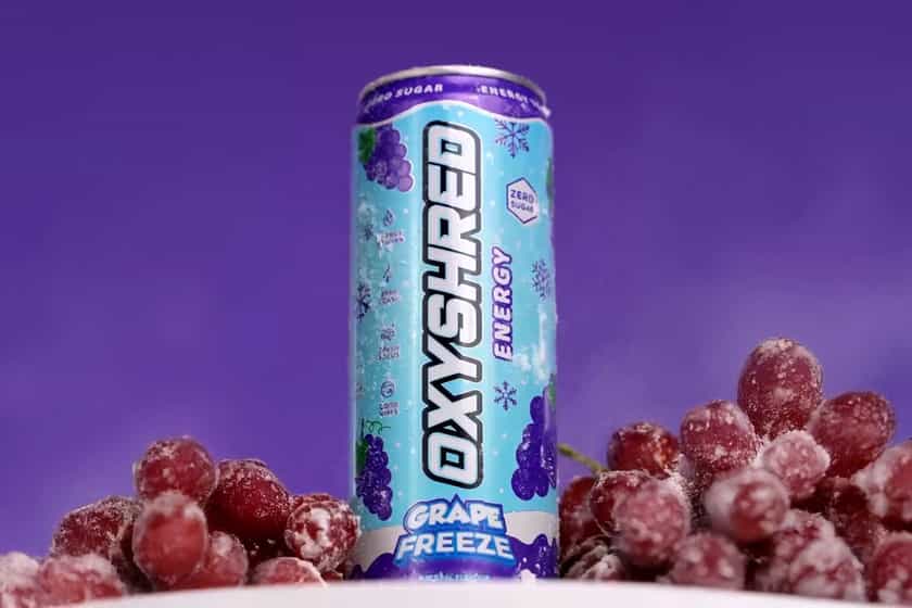 Grape Freeze Oxyshred Energy Drink