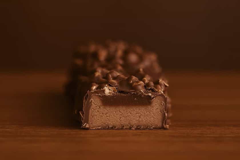 Inside Barebells Spread Protein Bar