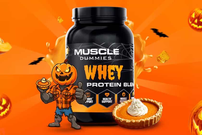 Muscle Dummies Pumpkin Pie Whey Protein