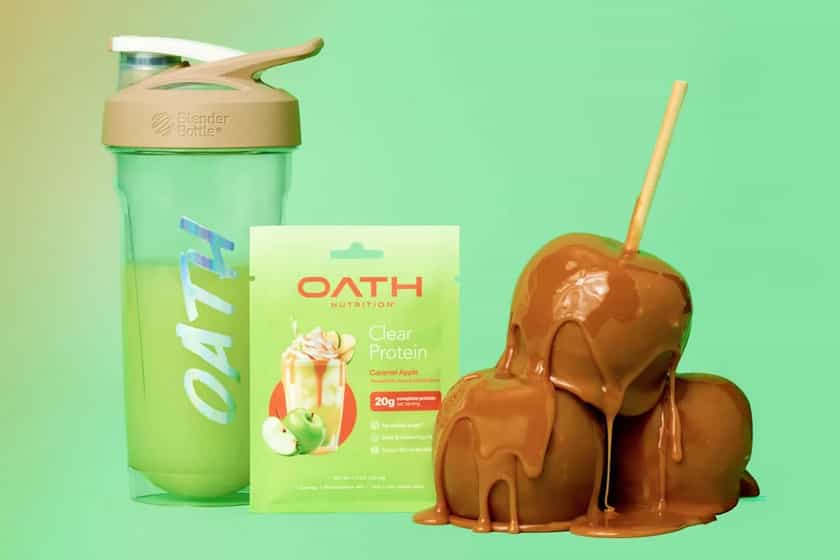 Oath Nutrition Caramel Apple Protein Powder