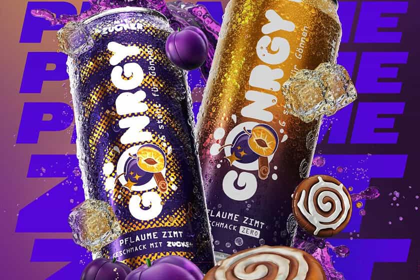 Plum Cinnamon Gonergy Energy Drink