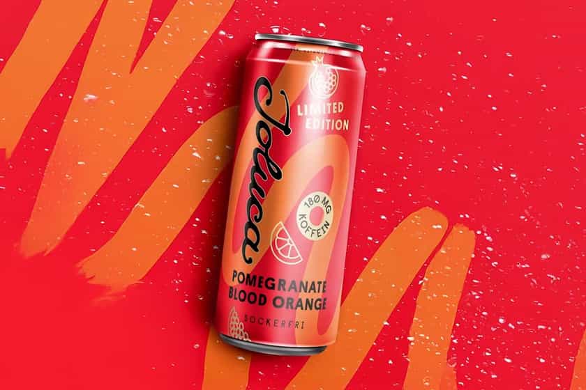 Pomegranate Blood Orange Joluca Energy Drink