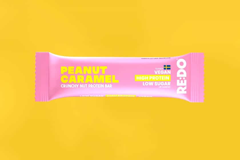 Redo Peanut Caramel Crunchy Nut Bar