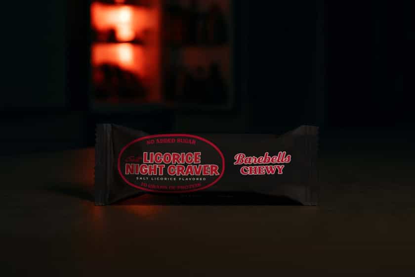 Salt Licorice Night Craver Barebells Chewy Bar