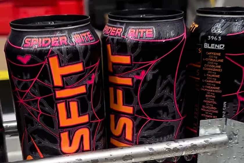 Spider Bite Misfit Energy Drink