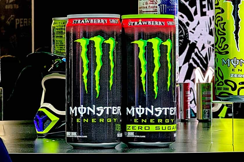 Strawberry Shot Monster Energy Drink