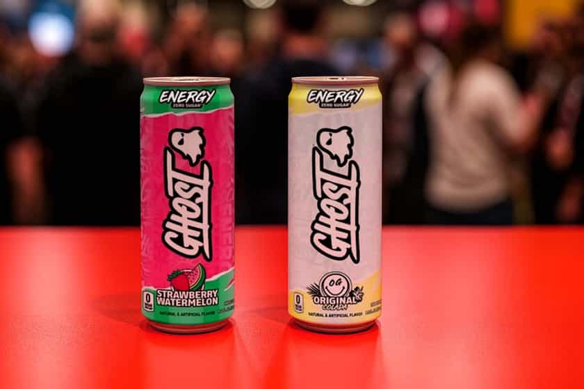 Strawberry Watermelon And Original Colada Ghost Energy