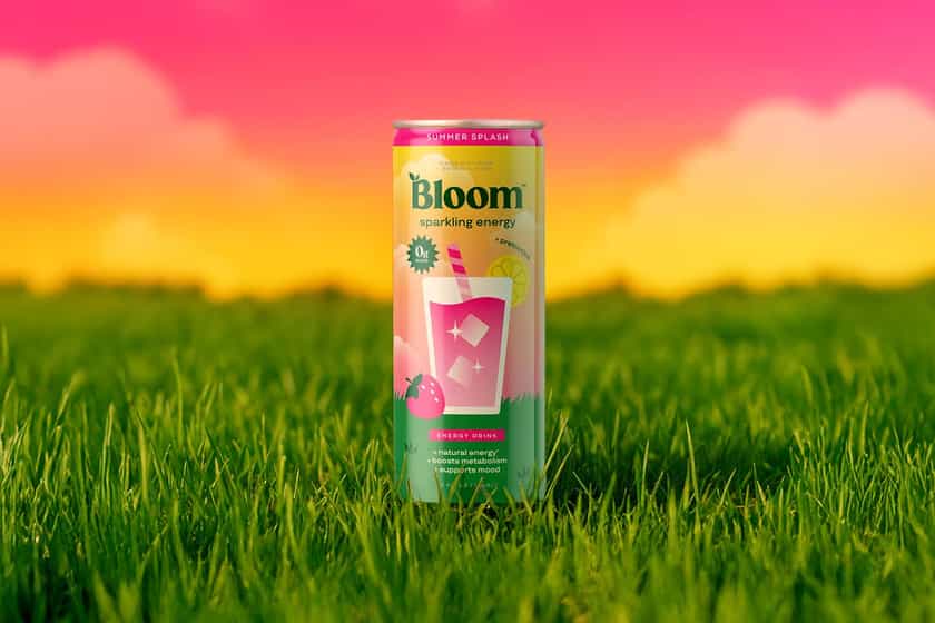 Summer Splash Bloom Sparkling Energy Drink