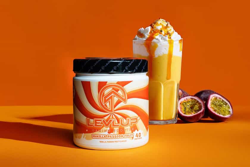 Vanilla Passionfruit Milkshake Levlup