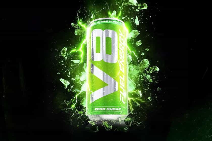 Vast Apple Fury V8 Energy Drink