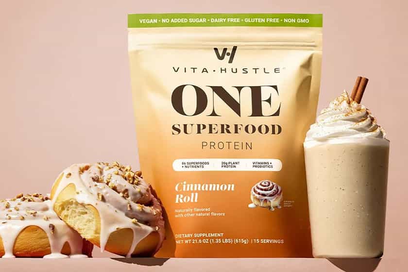 Vitahustle Cinnamon Roll One Superfood
