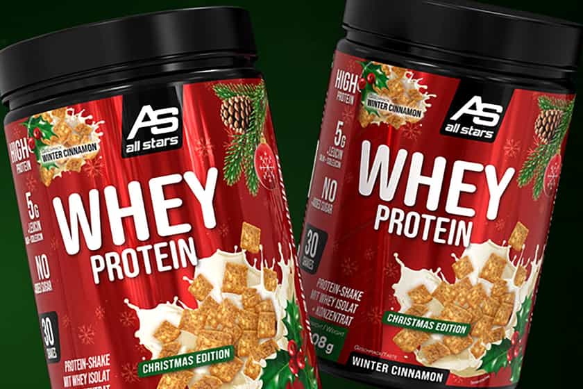 All Stars Winter Cinnamon Whey Protein