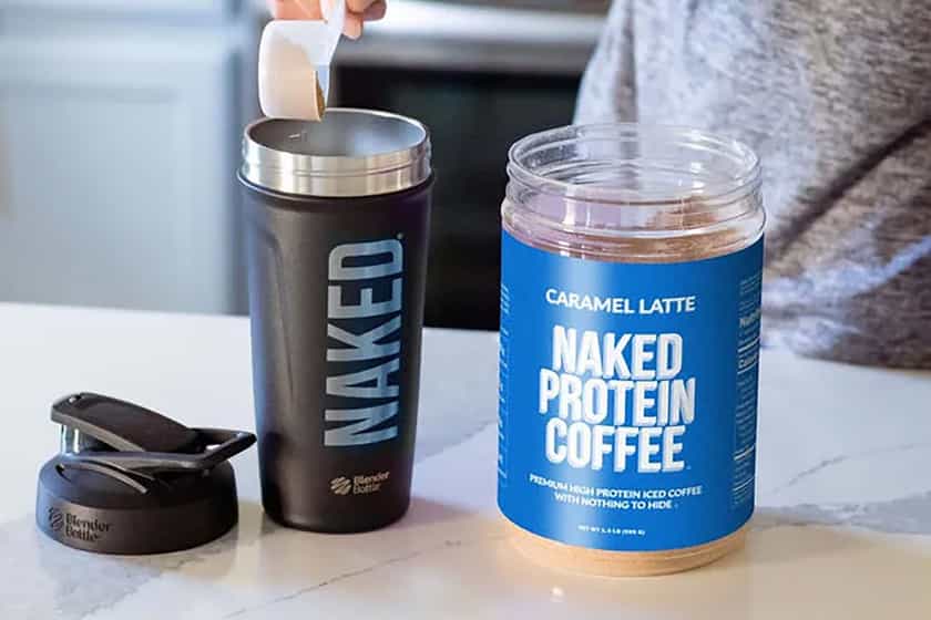 Caramel Latte Naked Protein Coffee