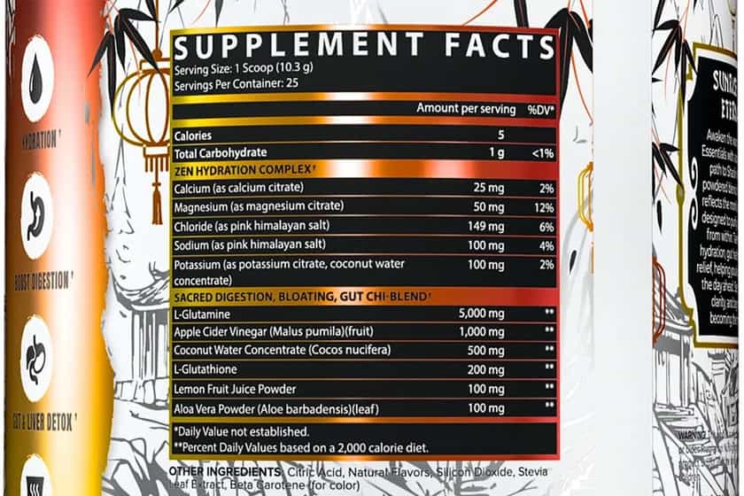 I Am Immortal Morning Essentials Label