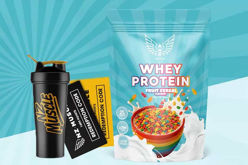 Nz Muscle Fruit Cereal Whey Protein