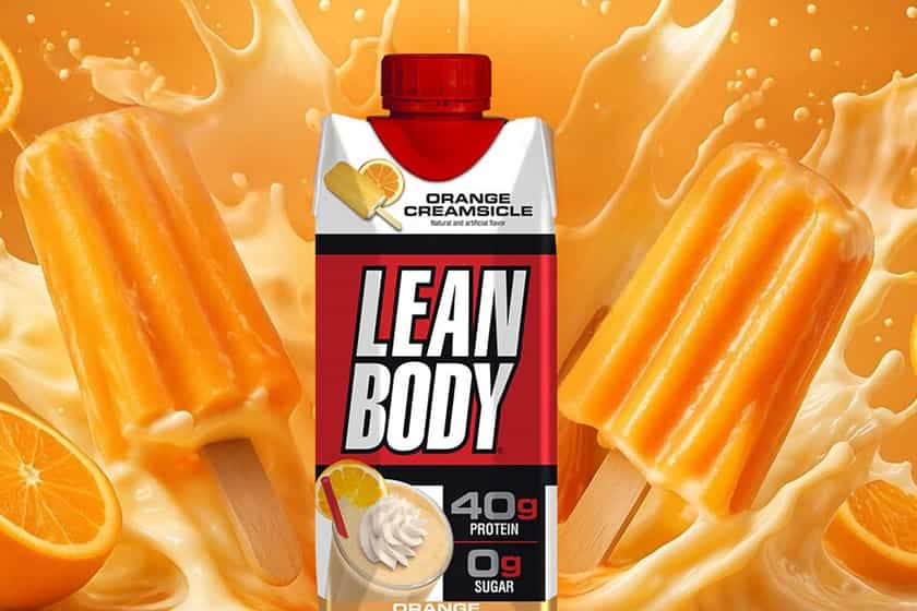 Orange Creamsicle Lean Body Protein Shake