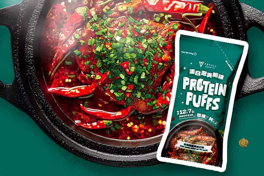 Tryall Sichuan Peppercorn Protein Puffs