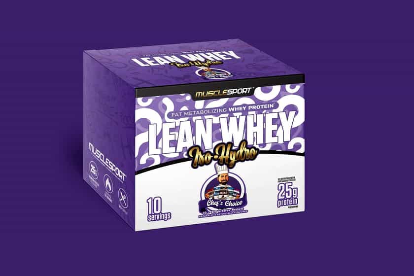 Muscle Sport Lean Whey Variety Pack