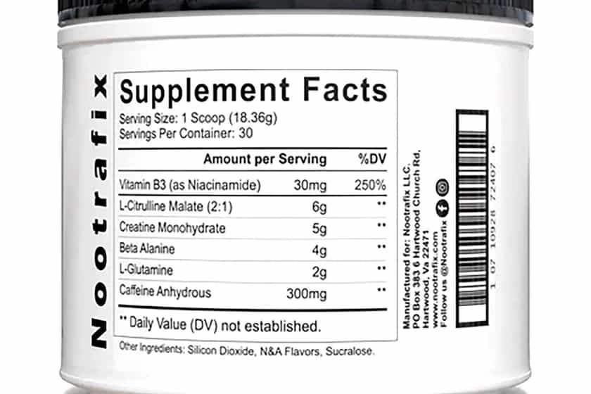 Nootrafix 1.1 Pre Label