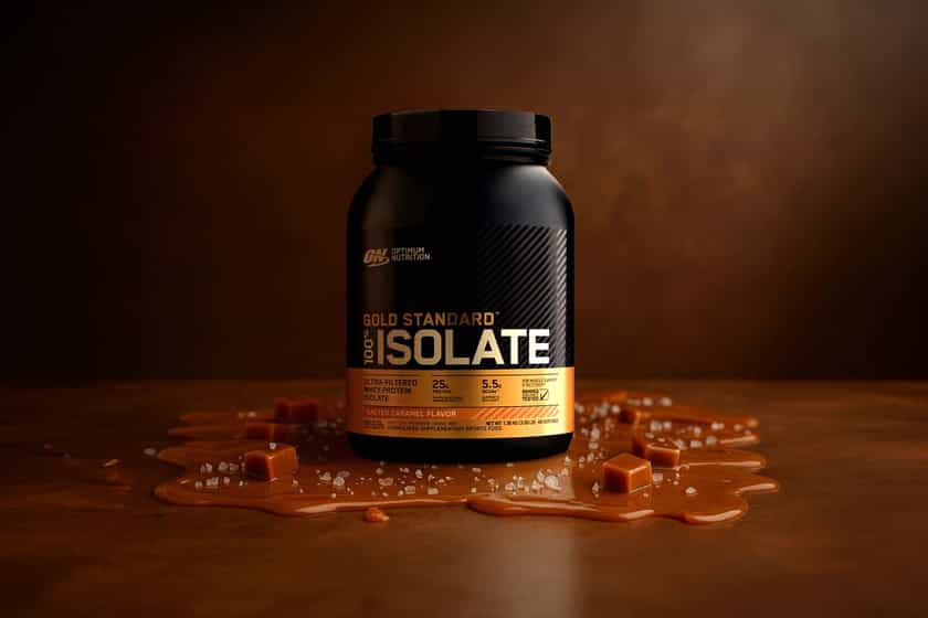 Optimum Salted Caramel Gold Isolate Australia