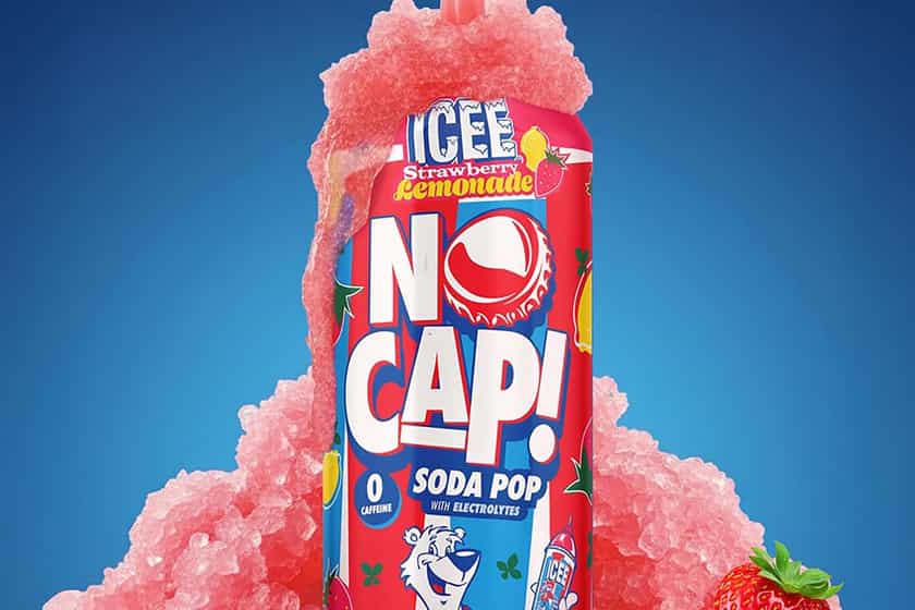 Icee Strawberry Lemonade No Cap