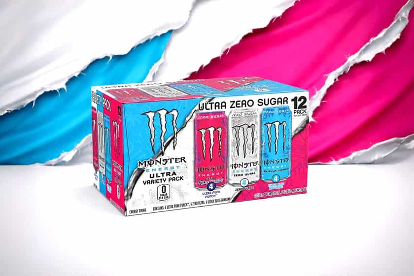 Monster Ultra Punk Punch Variety Pack
