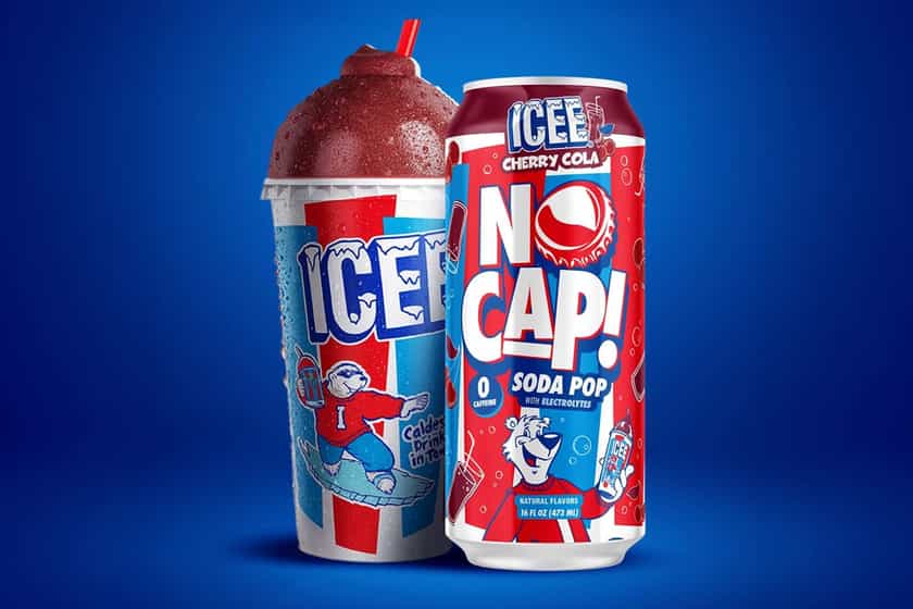 No Cap Icee Cherry Cola